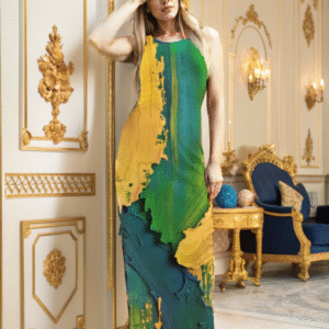 Creative Colour Bodycon Dress