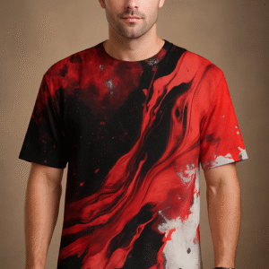 360° Print Vibe Oversized T-Shirt